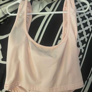 pink crop top!